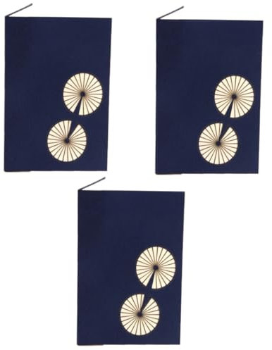 STOBOK 3pièces Cartes De Vœux Créatives Cartes De Félicitations Pour Diplômés Pour Anniversaires Et Célébrations Bleu