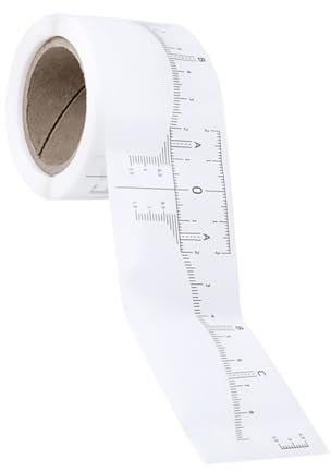 Healeved Einweg Augenbrauen Maßband Sticker Augenbrauen Ruler Für Präzises Microblading Symmetrische Gestaltung Geeignet Für Anfänger Und Makeup-