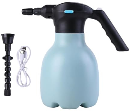 Pulvérisateur de Mousse électrique 1,5/3L, Pulvérisateur à Pression, Pulvérisateur à Pompe, Alimenté par Batterie - pour Lavage de Voiture - Rechargeable par USB pour Le Jardin De Lavage De Voiture