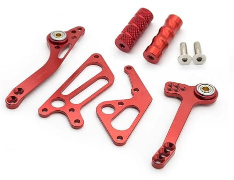 Fußstütze Pedal 8 Farbe Für Duc&ati Monster 696 796 1100 1100S EVO Motorrad Fußrastenanlage Fußraste Bremse Hinten Getriebe Gangschaltung Schalthebel + Flügel