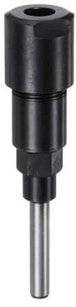 QUARKZMAN 6mm a 6mm Asta di Estensione Mandrino Router Adattatore | per Incisione CNC Lavorazione del Legno Fresatura, Porta Pinze