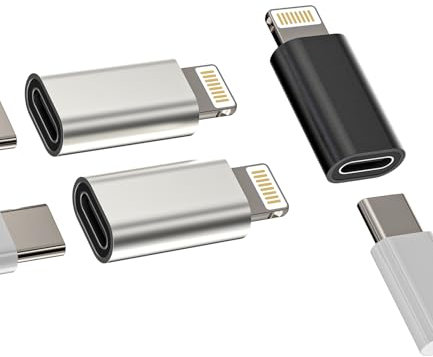 Adattatore ricarica USB C femmina a per Lightning maschio(3 pack)per iPhone14 promax type c cavo connettore per Apple MFi Certified caricabatterie per iPad adapter tipo c cavetto caricatore adattatori