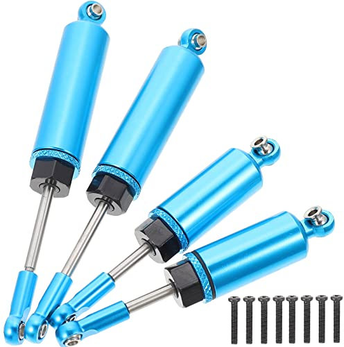 iplusmile 4stücke Stoßdämpfer Für Ersatz Automodell Öldruckpuffer Vorne Hinten Rc-Auto-zubehör Mit Aluminiumlegierung Verbessert Stabilität Und Vibrationen