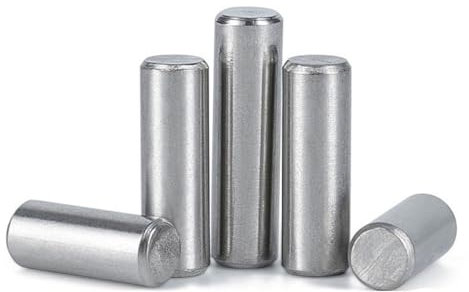 Dowel pins， 10PCS M3 M4 Cylindrical Pin Locating Dowel, Length 4MM -60MM 304 Fixed Shaft(50mm M4)
