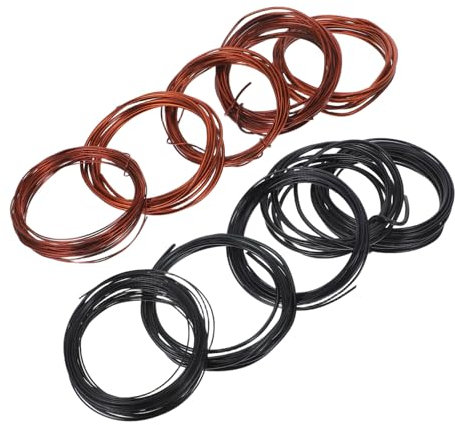 Angoily Bonsai-trainingsdraht-set Aus Aluminium – 10-teilig Biegbar Flexibel Zum Formen Und Trainieren Von Bonsai-bäumen