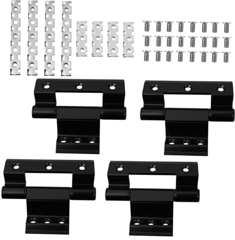 Hemobllo 4pièces Charnière Robuste à Pont Brisé Pour Fenêtres Aluminium Charnière à Battant Pour Portes Et Meubles Intérieurs Accessoires De Décoration