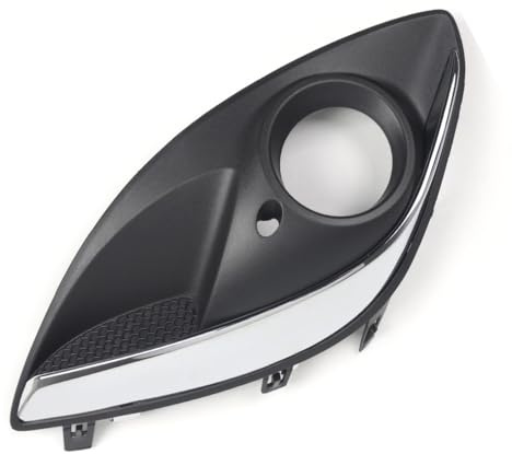 Kacepar Auto Frontstoßstange Nebelscheinwerfer Gitter Verkleidung Chrom Abdeckung Kompatibel mit Opel Corsa D Facelift 2011-2014 13286025 13345358 13344798 Rechts