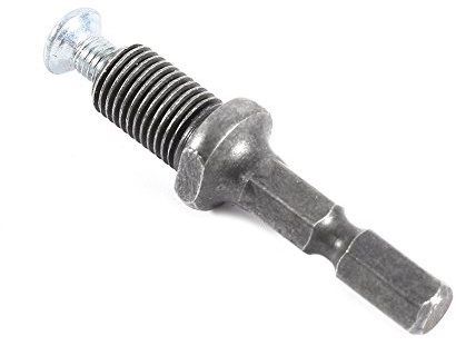 Fesjoy Adaptador Hexagonal 3/8-24UNF para Portabrocas con Vástago Hexagonal, para Tornillo de 6 Mm, 10 Mm, 13 Mm, Negro