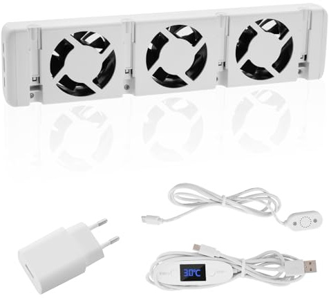 Ventilatori di riscaldamento, radiatori ventilatori per radiatori, radiatori radiatori, ventilatori per risparmiare energia e costi di riscaldamento, efficienza del flusso d'aria di riscaldamento: 30