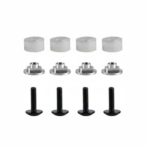 TAIZhiChen 4 Set Completo Viti M4 Occhiali Protettivi Set Completo Ricambio Fissaggio Visiera Sportiva Universale Attrezzi Sportivi per Hockey in Linea