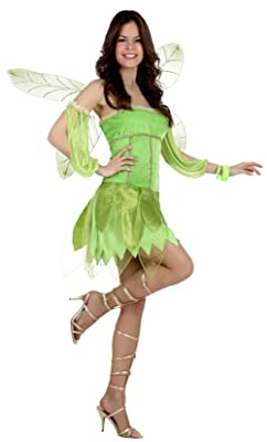 Atosa disfraz hada verde mujer adulto XL