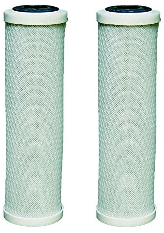 2 x Carbon Water Filter Cartridges fits All 10 Housings for RO Reverse Osmosis