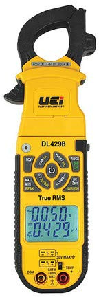 UEi Test Instruments Clamp Meter, Digital, 1000 Max. DC Volts