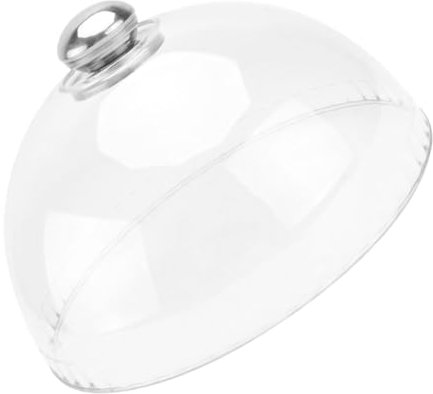 Ciieeo Cúpula De Pastel Campana De Pastel Cubiertas Claras Para Pasteles Cúpula De Pastelería Plato De Pastel Solo Tapa De Soporte De Pastel Campana De Postre Exhibición De Panadería