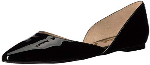 Sam Edelman Women's Rodney Ballet Flat, Schwarz Lack, 38 EU