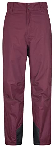 Mountain Warehouse Gravity Mens Ski Pants Burgundy (01) M