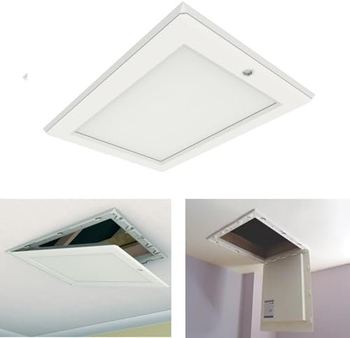 Loft Access Hatch Door - Insulated Attic Trap Door Access Panels Hinged 562mmm x 726mm