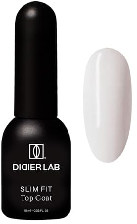 DIDER LAB - Premium läckfri topplack med smal passform för gelnagellack - HEMA och TPO-fri topplack - ultratunn halvpermanent topplack för hållbar manikyr - perfekt för ömtåliga naglar - 10 ml