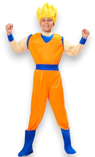 KORAT - Costume Ninja Dragon Bambino con Muscoli – Travestimento Completo Pegasus Designer – Ideale per Carnevale, Cosplay – Taglie 5/6–12/13 Anni (XL - 10/11 Anni)
