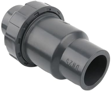 RenCehn Clapet Anti-Retour en PVC, 1 pièce, 20mm, 25mm, 32mm, 40mm, 50mm, clapet Anti-Retour unidirectionnel for Aquarium, Aquarium(40mm)