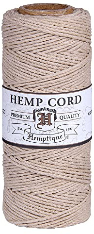 Hemptique Hanfschnur Spule Natur, c1