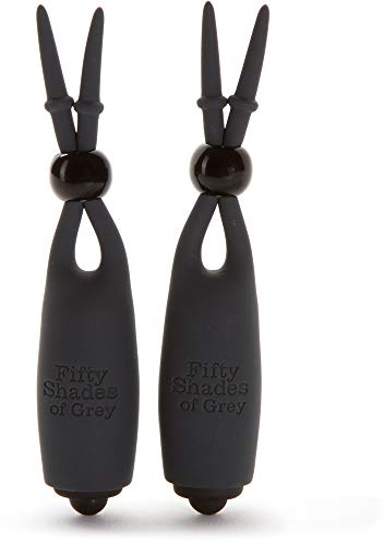 Fifty Shades of Grey Sweet Torture Vibrierende Nippelstimulatoren in Schwarz