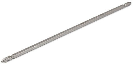sourcingmap Embout de Tournevis 250mm long double corps magnétique fin cruciforme PH20E