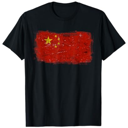 Cina Bandiera nazionale cinese Maglietta