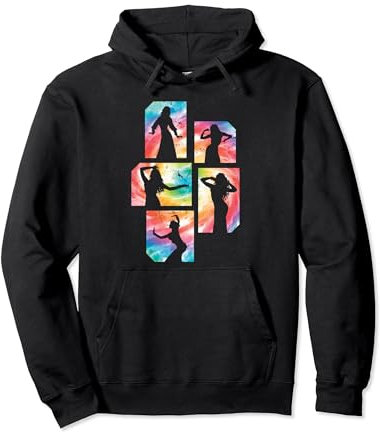 Bauchtänzerin Bauchtanz Oberteil Bauchtanzrock Hüfttuch Pullover Hoodie