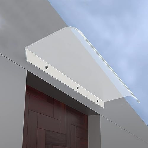 GLMGBP Gartenüberdachung für den Außenbereich, transparente Überdachung für die Haustür, Markisenschutz für die Veranda, 3,5 mm Dicke Polycarbonat-Abdeckung, Überdachungen, Regenschutz für Fenster,