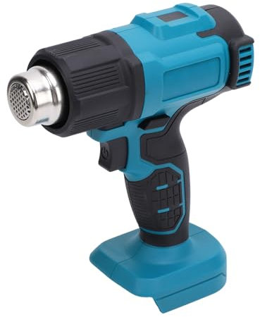 Portable Heat Gun, Battery Powered Digital Display High Power Mini, Efficient Tool for BL1830B BL1840B BL1850B BL1860B BL1815 with 3 Nozzles