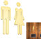 Adhesivo Señales Baño,Signos de Baño Cartel Señal,Signo Placa de Puerta WC,Señalización Aseos,Adhesivo Señales Baño Signo,Adhesiva Signos de Baño Cartel Señal,WC Cartel Señal Hombre y Mujer