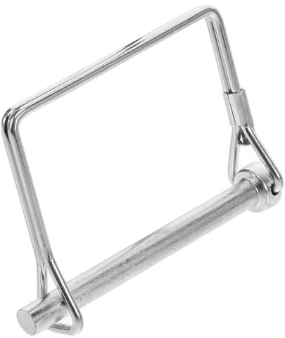 SOLUSTRE Heavy Duty Sicherheitsverschluss Für Verstellbarer Steckbolzen Mit Sicherung Geeignet Für Verschiedene Kupplungen Hochfestem Material Installieren