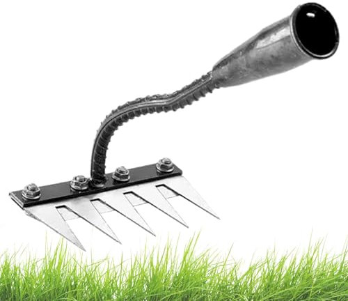 Herramienta de desbrozadora manual desmontable para jardinería, herramienta de extracción manual de acero al manganeso, herramienta de desbrozador eficaz para un fácil uso en patio y jardín