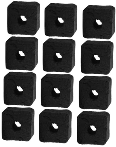 GANAZONO Smokeless Bamboo Charcoal Lump Charcoal for Bbq and Hot Pot Small Portable Fire Pit Odorless and Pack