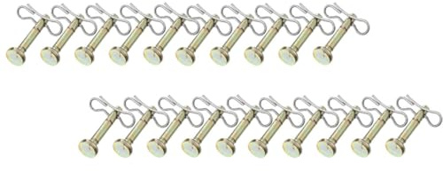 DOITOOL Coppiglie e Spinotti Taglio in Resistente Compatibile con Ricambi Decespugliatori e Spazzaneve per Giardinaggio e Stagione Invernale