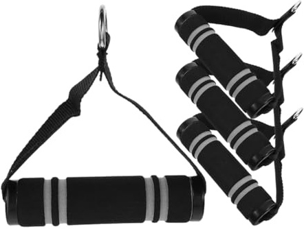 JOINPAYA 2 Paires Poignées de Tirage Résistantes Poignées Ergonomiques Antidérapantes pour Accessoires Fitness Musculation Équipements Gymnastique pour Entraînement à Domicile et Salle de