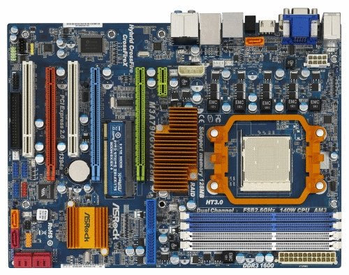 Asrock Carte mère AM3 5.2GT/S 4XDDR3 3 XPCI-E 6X SATA