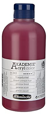 Schmincke AKADEMIE Acryl color Krappdunkel 500 ml, 23 343 028