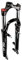 Rst Unisex-Adult 443403 Federgabel, Schwarz, 55 x 25 x 7 cm