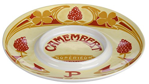 BIA Vintage Camembert Baker Platter, Multi-coloured, 26.5cm (10.6'')