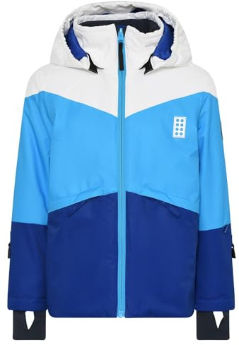 LEGO Unisex Lego Wear Jungen Skijacke Winterjacke 5.000 Wassersäule Atmungsaktiv Lwjested 708 Regenjacke