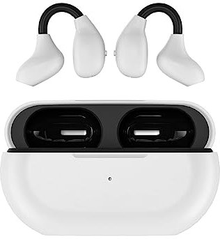 Wireless Ear Clip Bone Conduction Headphones Headset Open Ear Bone Conduction Earbuds Head Set Clip On Wireless Bluetooth Bone Conducting Open Ear Headphones Induction Earphones
