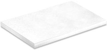 dekora - Base per Torta Rettangolare Bianca 35x30cm, Altezza 1,2cm - Ideale per Tutte le Celebrazioni, Compleanni e Anniversari