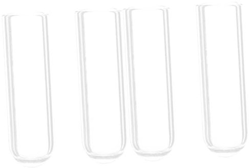 ABOOFAN 4 Stück Staubschutzkappe Strohspitzenabdeckungen Strohstopfen einfache Strohabdeckungen Strohhalmkappen Trinkhalmabdeckungen Strohspitzenschutz Strohhalmdeckel aus Glas Strohkappen