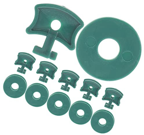 FUNOMOCYA 50sätze Gewächshaus-Clips Mit Unterlegscheiben Robuste Pflanzenhalter Für Gewächshaus-netze Installieren Kein Bohren Erforderlich Für Blumenampeln Und Pflanzenaufhängungen