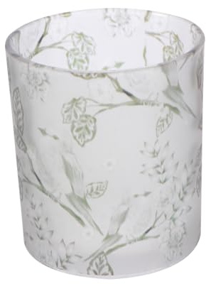 CONGARTENO Vaso De Vidrio Vacío para Vela Portavelas Creativo De Aromaterapia Taza De Vela para Iluminar El Hogar