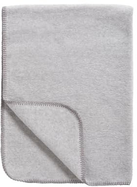 Meyco 1231004 Classic Uni Babydecke, 75 x 100 cm, grau