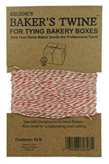Regency Wraps Baker's Twine, Red/White