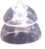 Oticon Replacement Domes for MiniRite Hearing Aids (10mm Power) by Oticon